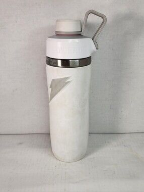 Gatorade 'Overtime' 22oz Stainless Steel Water Bottle, Twist Cap, White